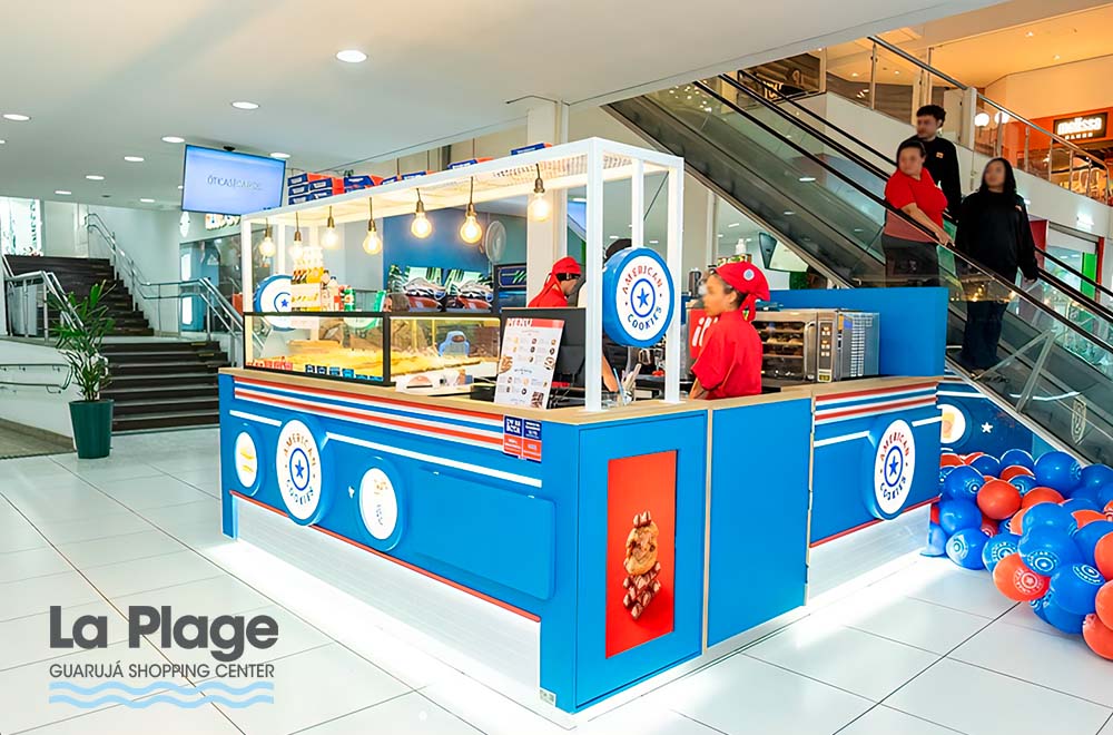 american cookies quiosque shopping la plage guaruja